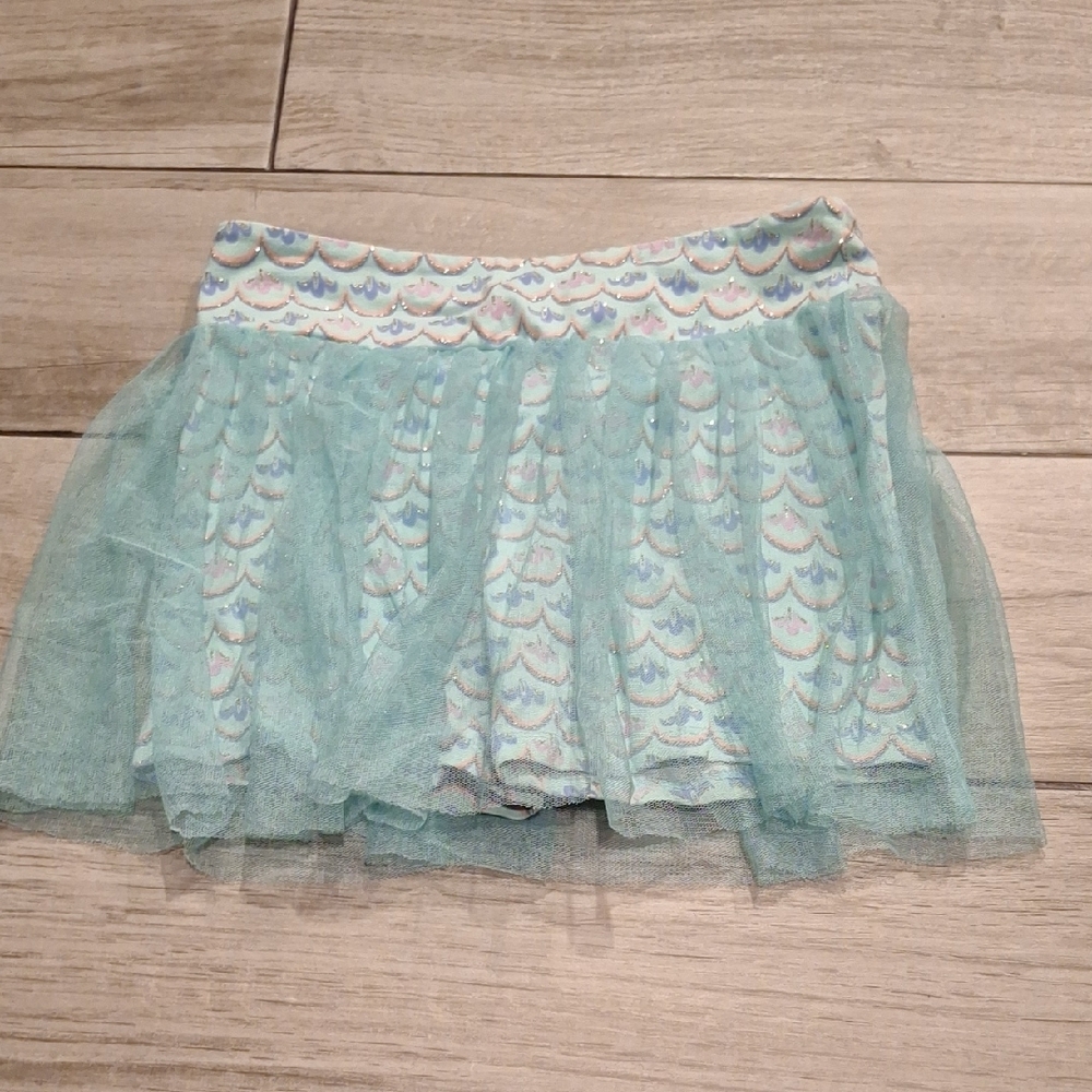 🥠 Tommy Bahama Aqua Patterned Tutu Skirt🍍